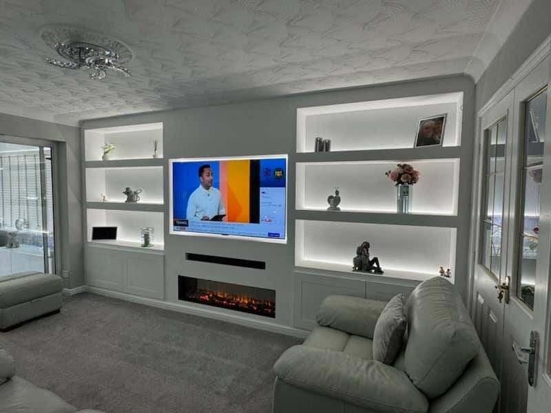 Alcove Units & Shelving project in Sprotbrough, Doncaster